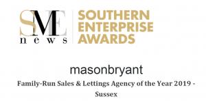Best Family Run Sale Lettings Agency of the year 2019